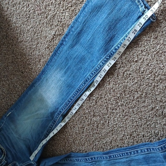 Vigross slim boot cut blue jeans size 2 - Picture 10 of 16